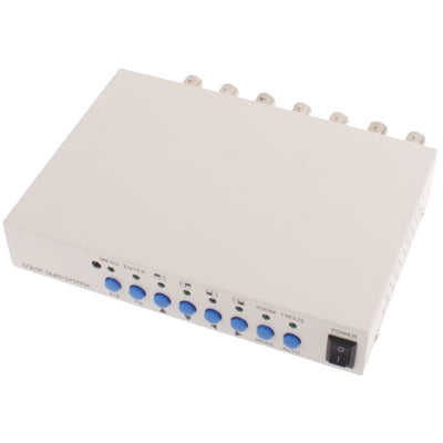 Divisore video sicurezza 4 canali CCTV bianco