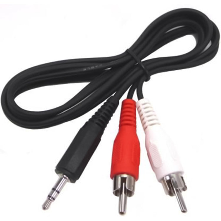 Cavo audio jack da 3,5 mm stereo a RCA maschio di qualità normale, lunghezza: 1,5 m, Length: 1.5m