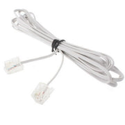 Cavo telefonico a 4 nuclei da RJ11 a RJ11, lunghezza: 5 m, Length: 5m