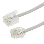 Cavo telefonico a 2 nuclei da RJ11 a RJ11, lunghezza: 3 m, Length: 3m