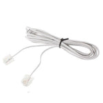 Cavo telefonico a 2 nuclei da RJ11 a RJ11, lunghezza: 3 m, Length: 3m