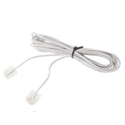 Cavo telefonico a 2 nuclei da RJ11 a RJ11, lunghezza: 3 m, Length: 3m