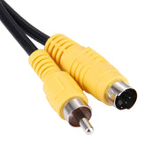 Cavo adattatore convertitore S-VIDEO TV a RCA AV a 4 pin da 1,5 m, S-Video to AV RCA Male