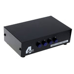 Scatola commutatore RCA AV audio video a 4 porte di ingresso e 1 uscita, 4 Input 1 Output-