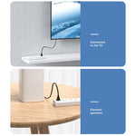 Cavo di alimentazione per notebook americano stile 2 poli da 1,2 m, US Plug, Length:1.2m