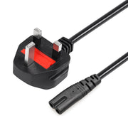 Cavo di alimentazione per notebook grande stile UK da 1,2 m a 2 poli, Big UK Plug, Length:1.2m
