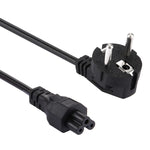 Cavo di alimentazione per notebook stile UE da 1,5 m a 3 poli, EU Plug, Length:1.5m