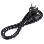 Cavo di alimentazione per notebook stile UE da 1,8 m a 3 poli, EU Plug, Length:1.8m