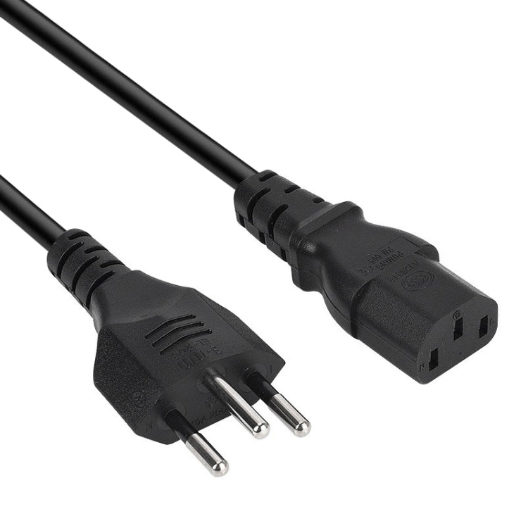 Cavo di alimentazione CA Brasile stile 3 poli, lunghezza: 1,2 m (OD5,5), Brazil Plug, 1.2m