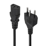 Cavo di alimentazione CA Brasile stile 3 poli, lunghezza: 1,2 m (OD5,5), Brazil Plug, 1.2m