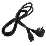 Cavo di alimentazione CA per notebook UE stile UE a 3 poli di alta qualità, lunghezza: 1,8 m, 3 Prong Style EU Plug, Length: 1.8m