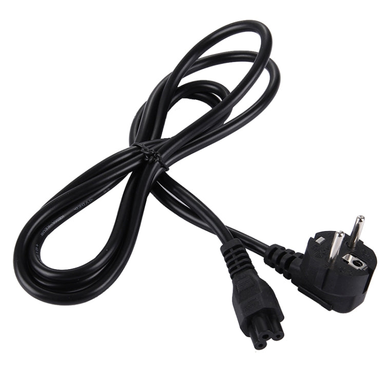 Cavo di alimentazione CA per notebook UE stile UE a 3 poli di alta qualità, lunghezza: 1,8 m, 3 Prong Style EU Plug, Length: 1.8m
