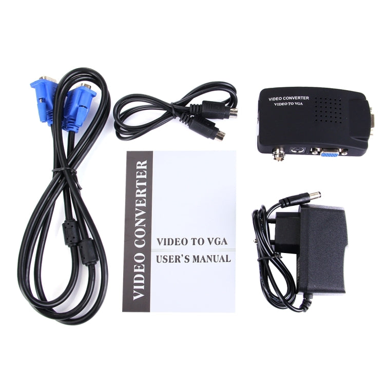 Convertitore video da BNC/S-Video a VGA