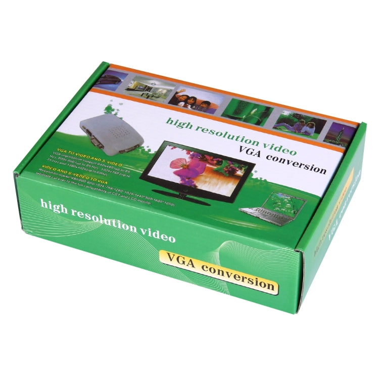 Convertitore video da BNC/S-Video a VGA