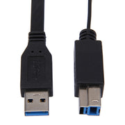 Cavo USB 3.0 AM a BM, lunghezza: 1,8 m, Length: 1.8m (Black)