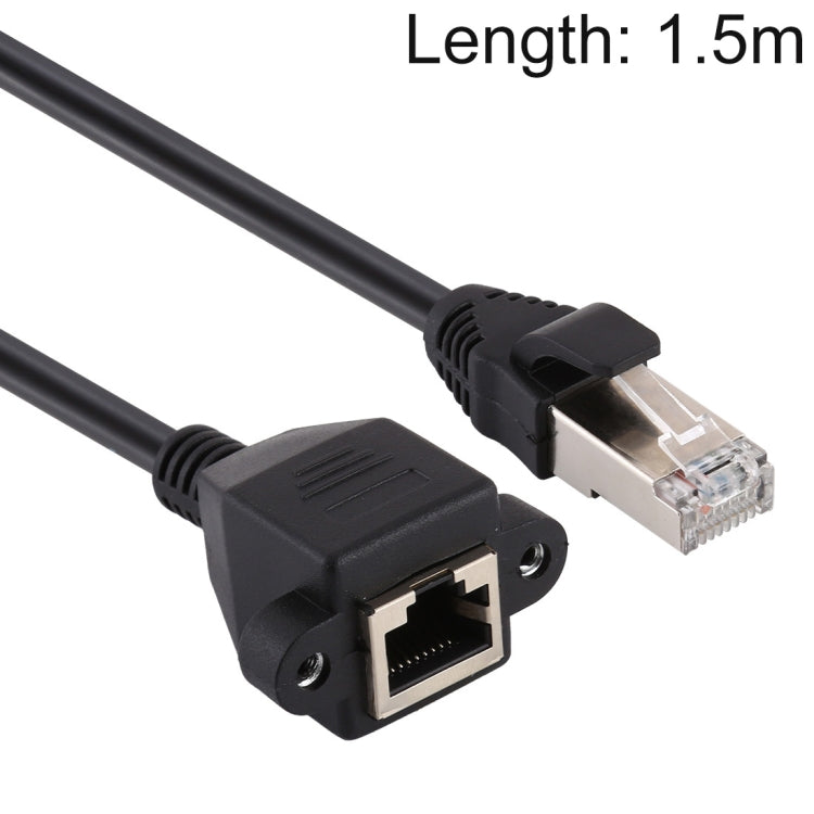 Cavo prolunga RJ45 CAT5E femmina-maschio 1,5 m