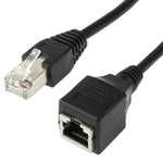 Cavo di prolunga di rete Cat RJ45 femmina-maschio, lunghezza: 1,5 m, 1.5m RJ45 Male