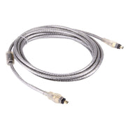 Cavo Firewire IEEE 1394 da 4 pin maschio a 4 pin maschio di alta qualità, lunghezza: 3 m (placcato oro), 4Pin to 4Pin(3m)