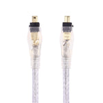 Cavo Firewire IEEE 1394 da 4 pin maschio a 4 pin maschio di alta qualità, lunghezza: 3 m (placcato oro), 4Pin to 4Pin(3m)