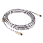 Cavo Firewire IEEE 1394 da 4 pin maschio a 4 pin maschio di alta qualità (placcato in oro), 4Pin to 4Pin(5m)