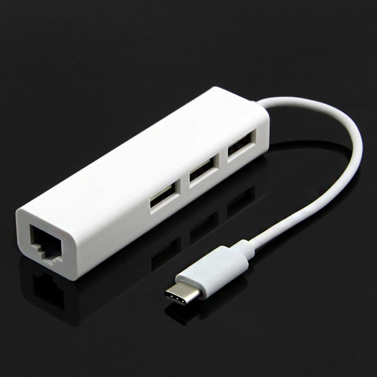 Per MacBook 12 pollici/Chromebook Pixel 2015, 3 Port USB+RJ45