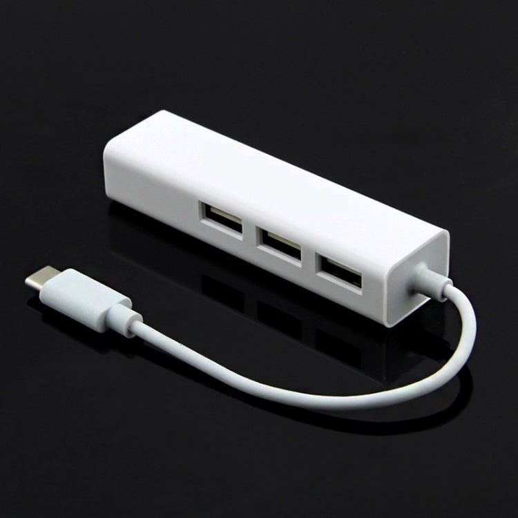 Per MacBook 12 pollici/Chromebook Pixel 2015, 3 Port USB+RJ45