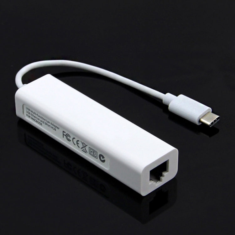 Per MacBook 12 pollici/Chromebook Pixel 2015, 3 Port USB+RJ45