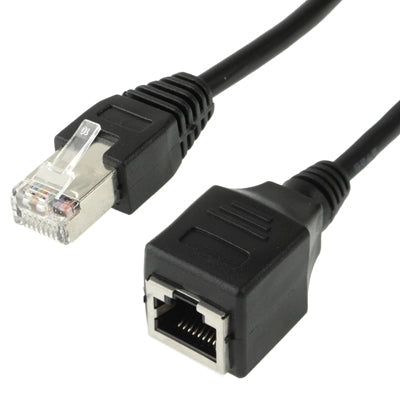 Cavo di prolunga di rete Cat RJ45 femmina-maschio, lunghezza: 30 cm, 30cm RJ45 Male