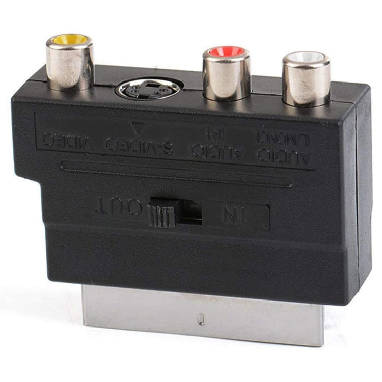 Scart maschio a femmina con prese AV + S-Video composite, AV + S-Video Golden Port