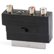 Scart maschio a femmina con prese AV + S-Video composite, AV + S-Video Golden Port