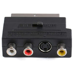 Scart maschio a femmina con prese AV + S-Video composite, AV + S-Video Golden Port