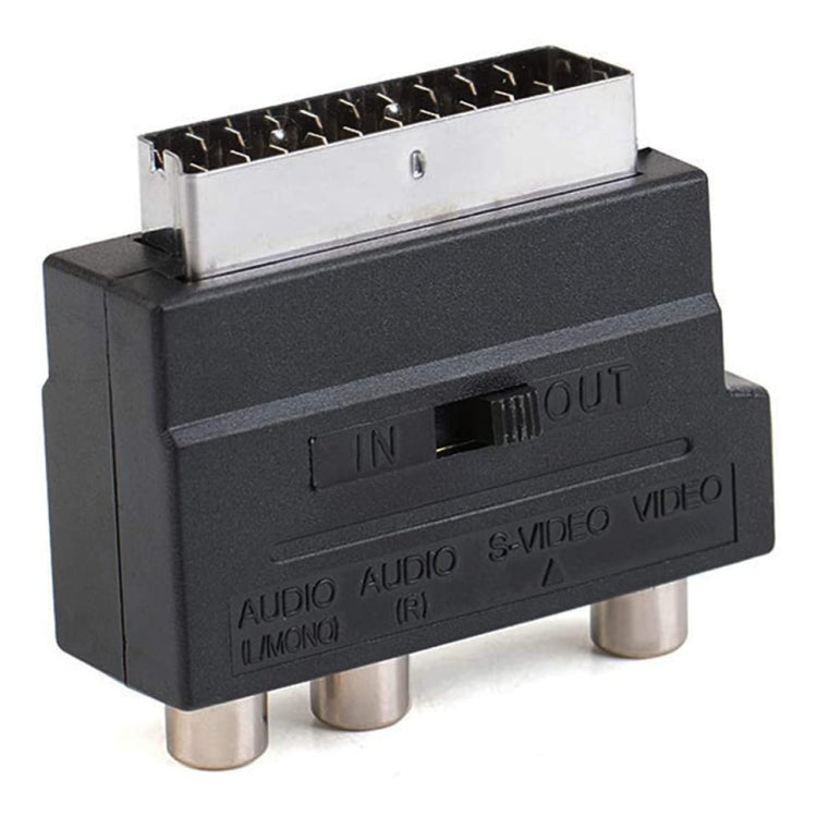 Scart maschio a femmina con prese AV + S-Video composite, AV + S-Video Golden Port