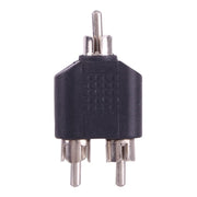 Adattatore RCA maschio a 2 RCA maschio, 1 RCA Male to 2 RCA Male