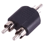 Adattatore RCA maschio a 2 RCA maschio, 1 RCA Male to 2 RCA Male