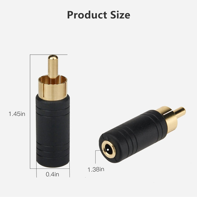 Spina RCA a jack stereo da 6,35 mm, RCA Male to 6.35mm