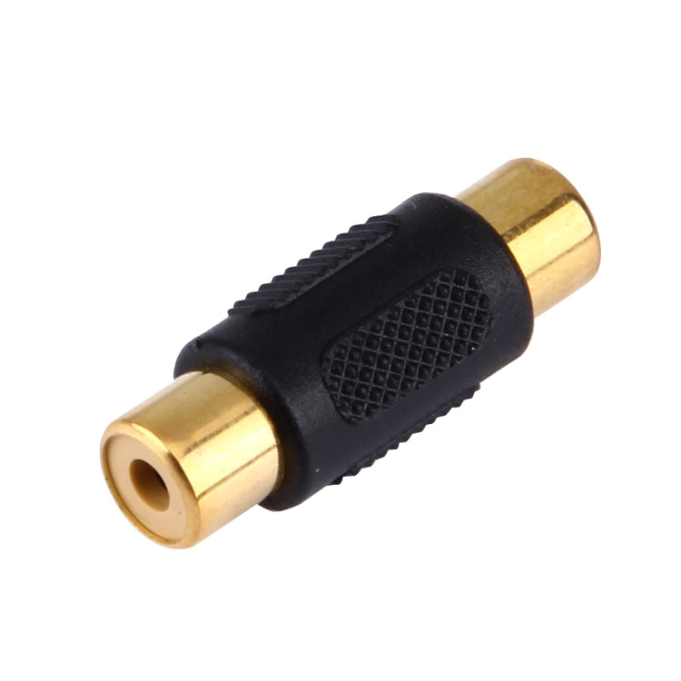 Connettore RCA femmina oro a RCA femmina oro, RCA Female to Female (Gold-plated)