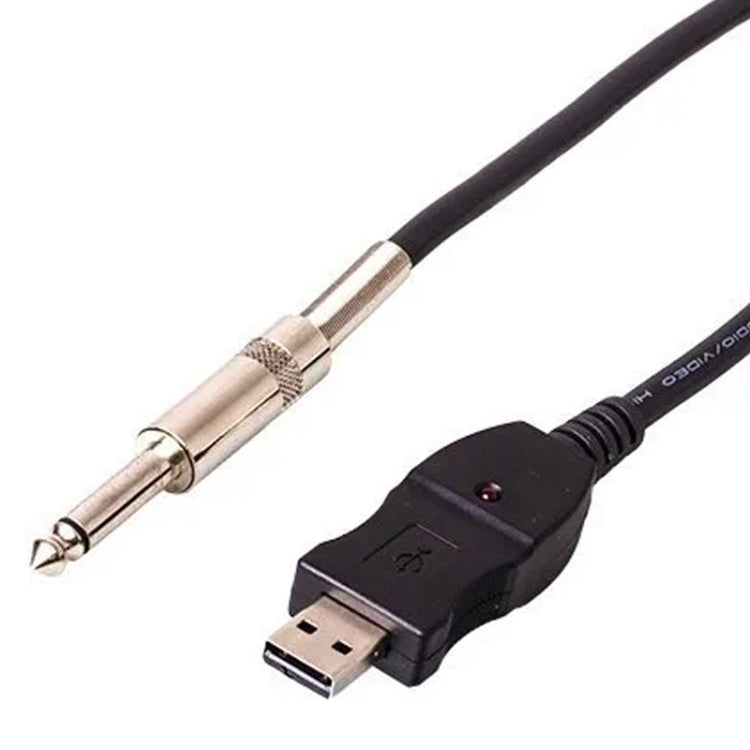 Cavo adattatore audio per registrazione collegamento USB per chitarra basso USB, Guitar Bass Link Recording  Cable
