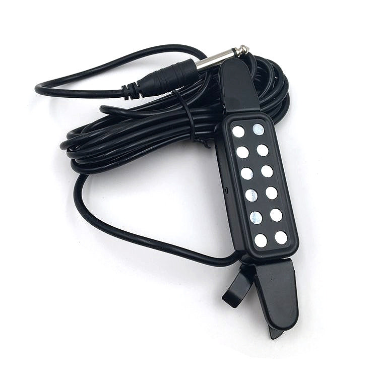 Pickup audio per chitarra con foro gratuito con cavo, Free Hole Guitar Sound Pickup