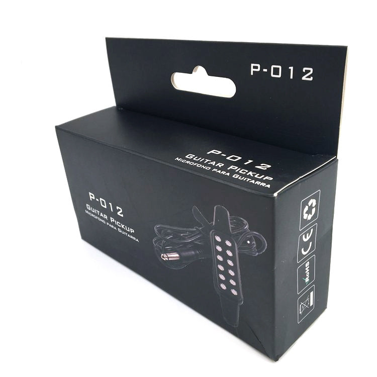 Pickup audio per chitarra con foro gratuito con cavo, Free Hole Guitar Sound Pickup