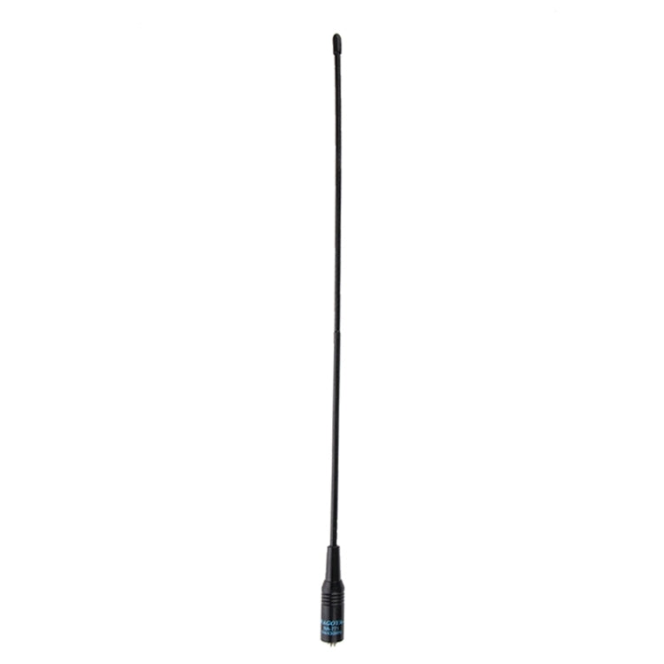 Antenna radio portatile NAGOYA NA-771 144/430 MHz Dual Band flessibile a molla SMA-F per walkie talkie, lunghezza antenna: 38 cm