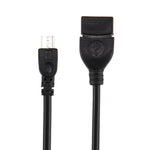 Adattatore USB A femmina da 10 cm a Micro USB 5 pin maschio con OTG