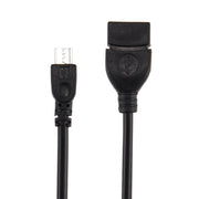 Adattatore USB A femmina da 10 cm a Micro USB 5 pin maschio con OTG