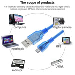 Cavo adattatore da USB 2.0 a micro USB maschio, lunghezza: 30 cm