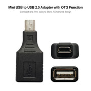 Adattatore Mini USB maschio a USB 2.0 femmina con funzione OTG, USB Female