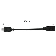 Cavo adattatore mini USB femmina a micro USB maschio, lunghezza: 13 cm