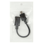 Cavo adattatore mini USB femmina a micro USB maschio, lunghezza: 13 cm