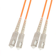 Ponticello in fibra ottica multimodale dual-core SC-SC