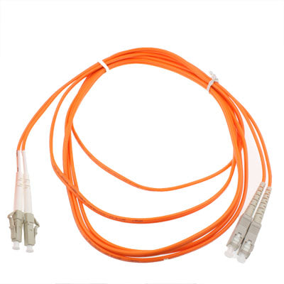 Ponticello in fibra ottica multimodale dual-core SC-LC, lunghezza: 3 m, Multi Mode