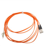 Ponticello in fibra ottica multimodale dual-core LC-FC, lunghezza: 3 m, Dual-Core Multi Mode