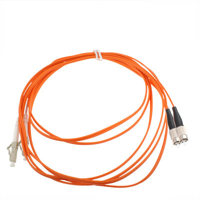 Ponticello in fibra ottica multimodale dual-core LC-FC, lunghezza: 3 m, Dual-Core Multi Mode